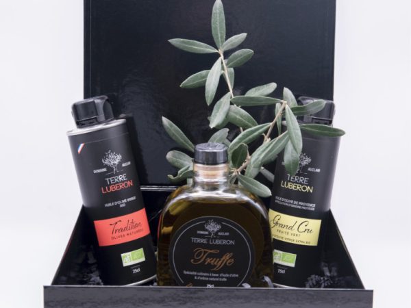 pack decouverte huile olive pertuis AOC 2