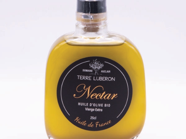 huile olive terre luberon pertuis domaine auclair Nectar 25 cl