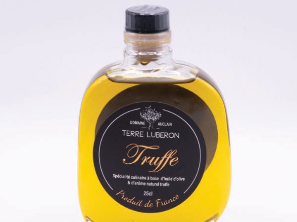 huile olive terre luberon pertuis domaine auclair Truffe 25 cl 2 ideal pour des plats raffinés